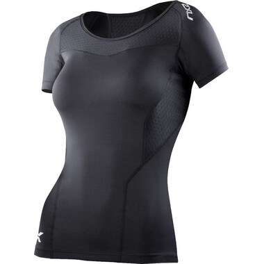 2XU COMPRESSION Women's T-Shirt Short-Sleeved Black 0